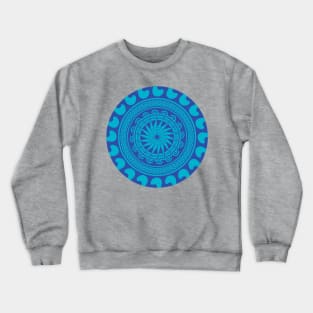 Pacific-island-pattern Crewneck Sweatshirt